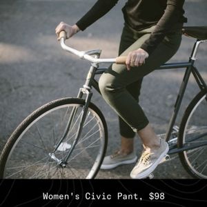 FINAL CHANCE Taylor Stitch Civic Bike Commute pants size 10